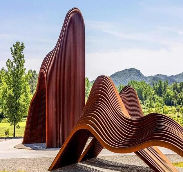 洪泽锈钢板造型